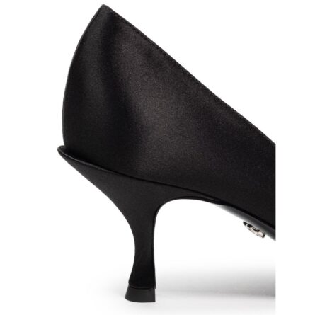 Black Viscose Pumps - Image 5