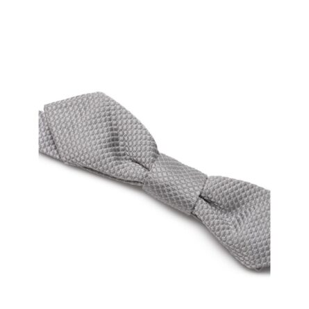 Gray Silk Bowtie - Image 2