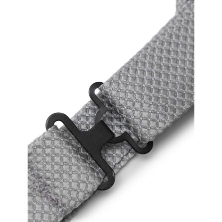 Gray Silk Bowtie - Image 3