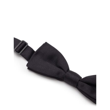 Black Silk Bowtie - Image 2