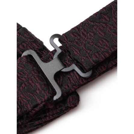 Black Silk Bowtie - Image 3