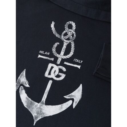 Blue Cotton Sweatshirt - Image 4