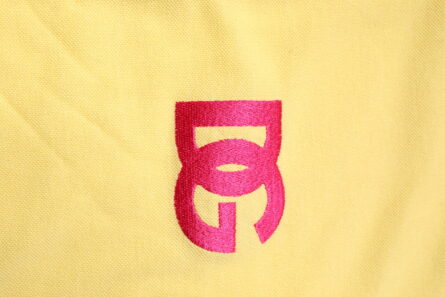 Yellow Cotton Logo Collared Polo T-shirt - Image 7