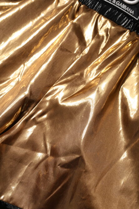 Metallic Gold High Waist Women Hotpants Short - Image 6