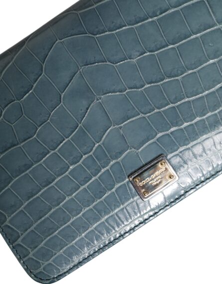 Green Exotic Leather DG Plaque Crossbody Mini Bag - Image 13