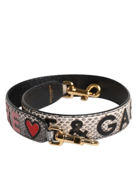 Multicolor DG AMORE Patch Bag Shoulder Strap - Image 7
