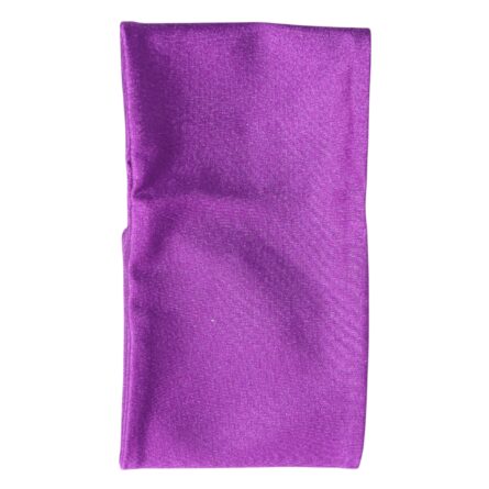 Purple Nylon Stretch Women Neck Warmer Scarf - Image 5
