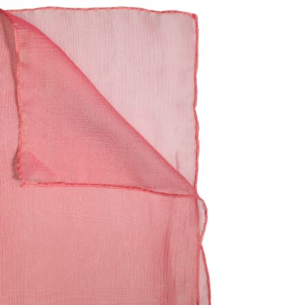 Pink Silk Rectangle Women Wrap Shawl Scarf - Image 4