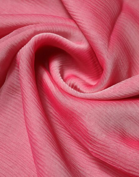 Pink Silk Rectangle Women Wrap Shawl Scarf - Image 4
