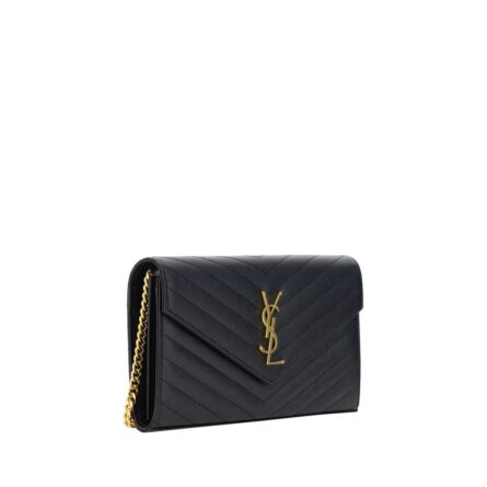 Black Calf Leather Bos Taurus Shoulder Bag - Image 2