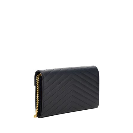 Black Calf Leather Bos Taurus Shoulder Bag - Image 3